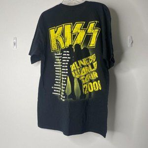 KISS Alive 35 Living Legends 2008 World Tour T Shirt Unisex L Rock Simmons